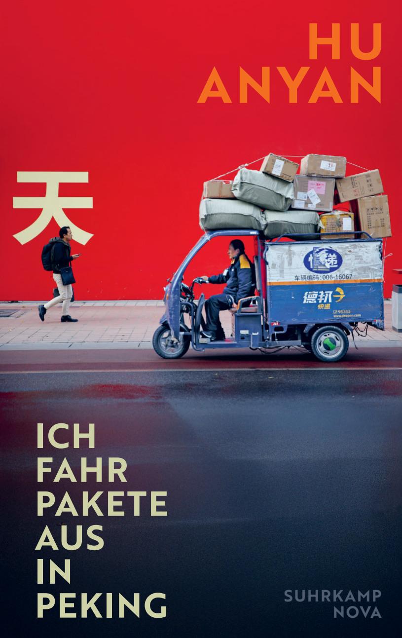 Ich fahre Pakete aus in Peking