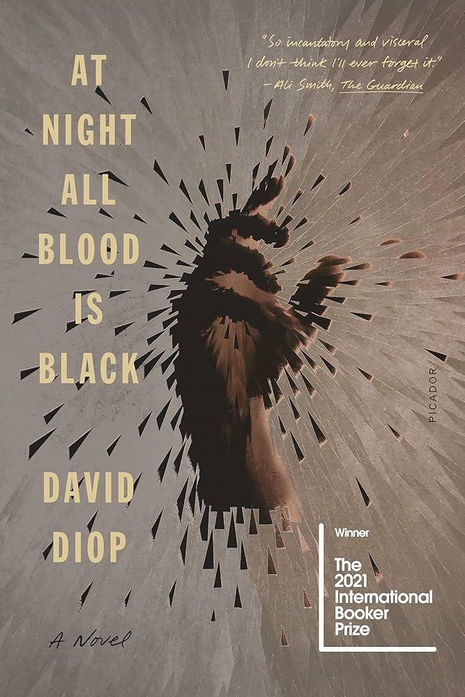 Buchcover At Night All Blood Is Black