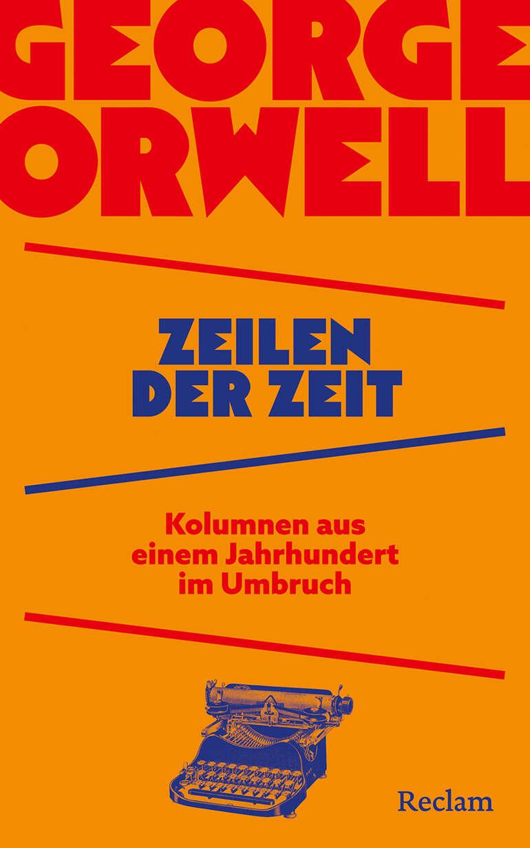 Buchcover George Orwell Zeilen der Zeit