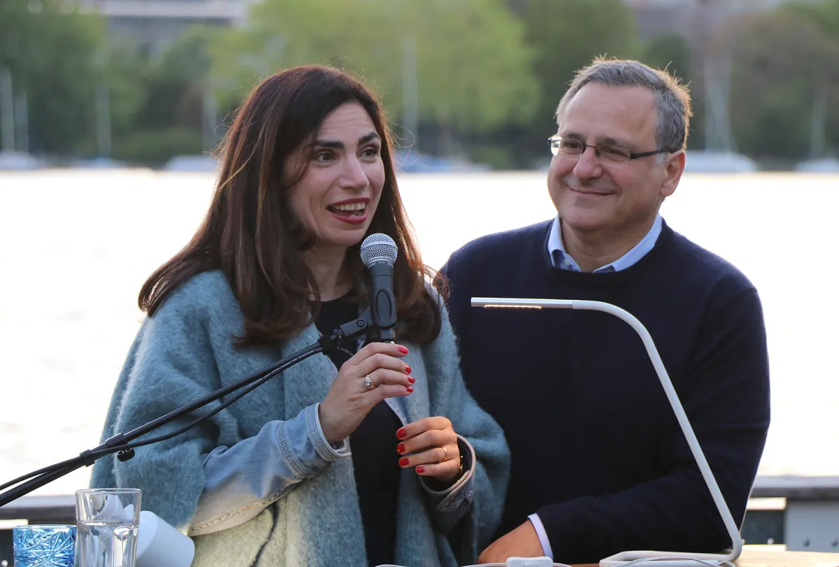 Foto Dana Grigorcea und Perikles Monioudis